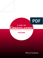 Greenlandic Affixes
