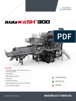AggWash 300 Techncial Specification