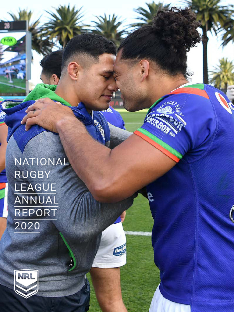 NRL Annual Report 2020 Highlights | PDF | Sports | Professional Sports ...