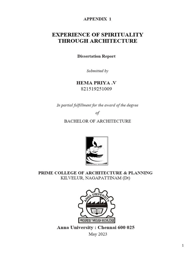Spirituality Through Architecture Analysis | PDF | Temple | Spirituality