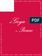 Catalogo de Goya A Picasso