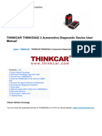 Thinkdiag 2 Automotive Diagnostic Device Manual