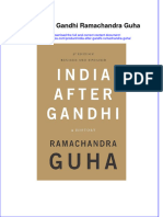 Textbook Ebook India After Gandhi Ramachandra Guha All Chapter PDF
