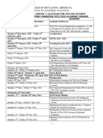 MCAST Academic Calendar 2024/25 | PDF | Academic Term | Academia