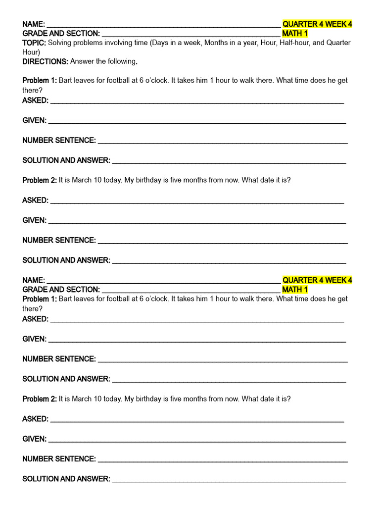 Math wk4 | PDF