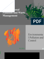Environmental Pollution and Waste Management