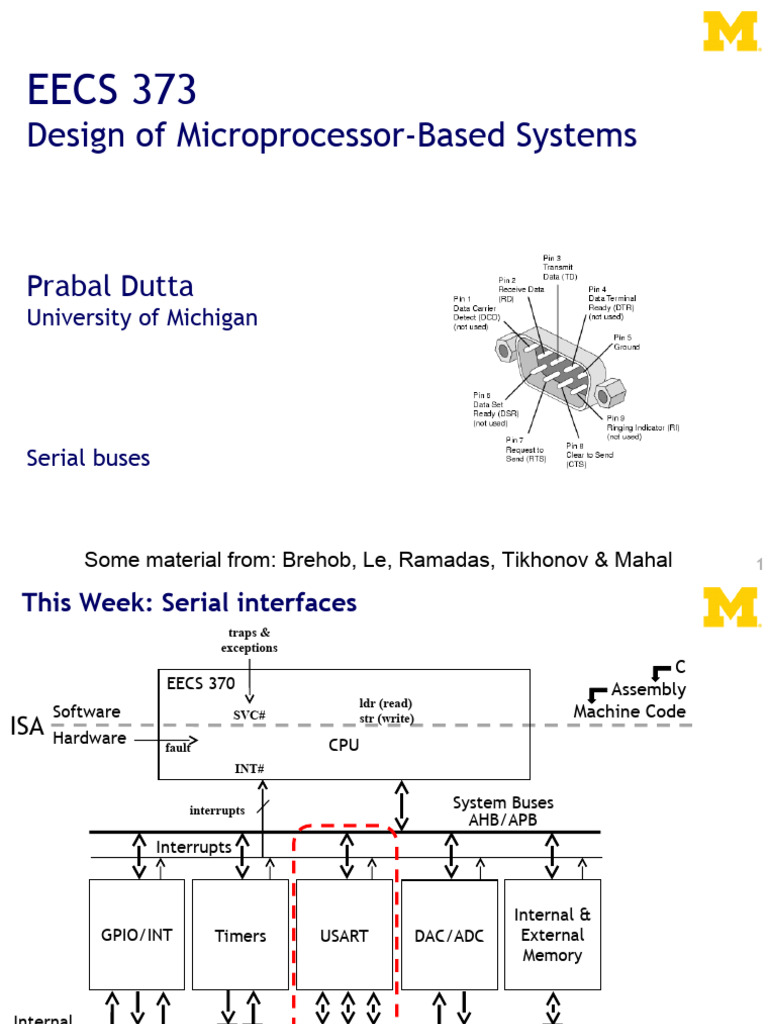 Serial Buses: UART, SPI, and I2C Overview | PDF | Computer Networking ...