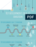 Key Developments in K12 Education