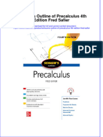 Textbook Ebook Schaums Outline of Precalculus 4Th Edition Fred Safier All Chapter PDF