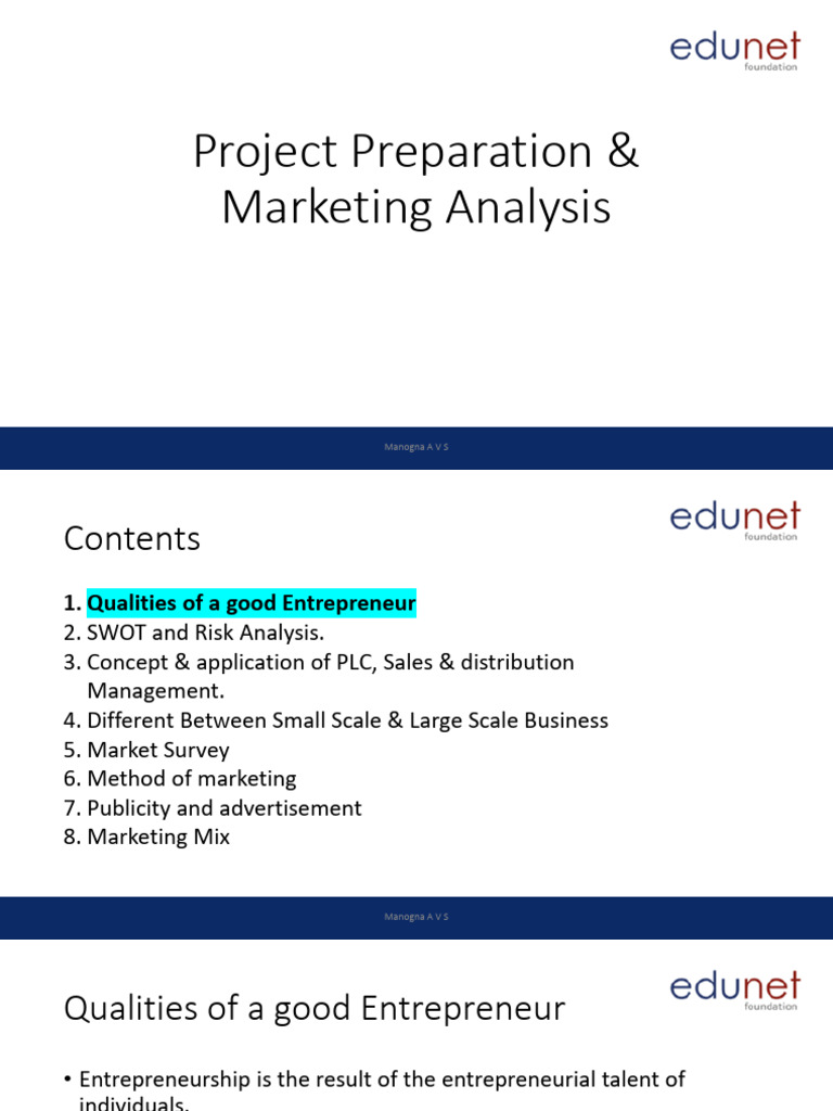 Qualities of Good Entrepreneur | PDF | Entrepreneurship | Leadership