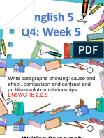 ENGLISH 5 - PPT - WEEK 5 Quarter 4 2024