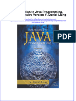 Textbook Ebook Introduction To Java Programming Comprehensive Version Y Daniel Liang All Chapter PDF
