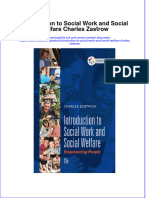 Textbook Ebook Introduction To Social Work and Social Welfare Charles Zastrow All Chapter PDF