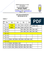 Jadwal KMB Sem Genap Go@nk Refisi