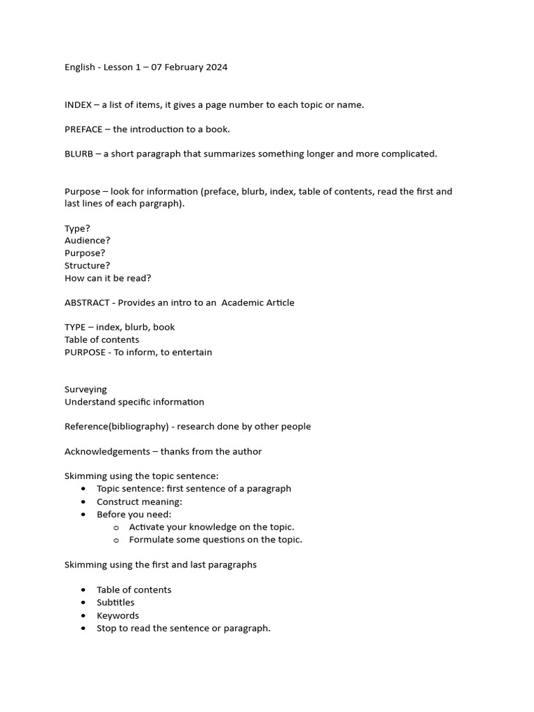 English Notes 07-02 | PDF | Clause | Sentence (Linguistics)