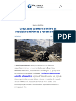 Gray Zone - Warfare - Veja Se o Seu PC Irá Rodar