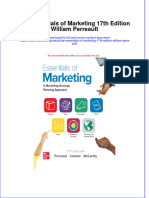 Textbook Ebook Ise Essentials of Marketing 17Th Edition William Perreault All Chapter PDF