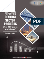 Central Sector Projects Report Feb 24