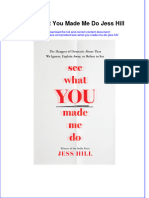 Textbook Ebook See What You Made Me Do Jess Hill All Chapter PDF