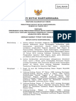 Perbup No 23 - 2017 Tentang Perubahan Atas Perbup No 33 TH 2016 Tentang Pedoman Pemberian Tambahan Penghasilan Asn