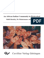 Ababu Minda Yimene - An African Indian Community in Hyderabad - Siddi Identity, Its Maintenance and Cha