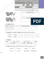 Avaliação Intercalar 1.º Semestre Mat 3º Ano