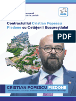 Programul Pentru Primăria Capitalei - Cristian Popescu Piedone