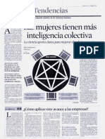 Las mujeres tienen más inteligencia colectiva