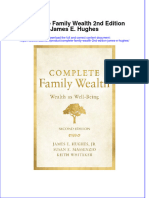 Textbook Ebook Complete Family Wealth 2Nd Edition James E Hughes All Chapter PDF