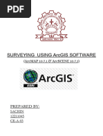 SURVEYING USING ArcGIS SOFTWARE