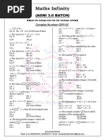 Maths Infinity: (Agni 3.0 Batch)