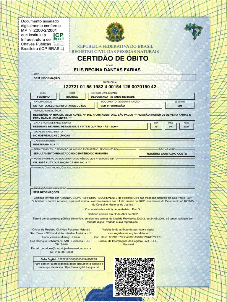 Ilide Info Certidao De Obito Pdf