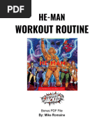 He Man Workout Routine