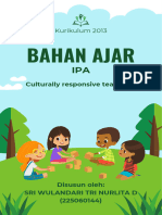 Bahan Ajar Berbasis Culturally Responsive Teaching