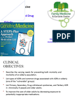 7.2. Polypharmacy and Drug Reactions in The Elderly