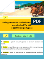 19 - o Alargamento Do Conhecimento Do Mundo