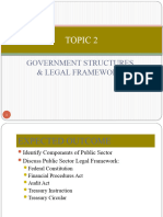 Topic 2 - Government Structures - Legal Framework