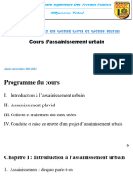 Cours Assainissement Urbain ENSTP 2022