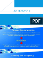 Materi 1 (Penganggaran Perusahaan)