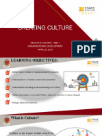 Creating The Culture - GSOR002 - Organizational Development