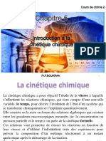 Chapitre Du Cours Coordination de Cinetique Chimique 1