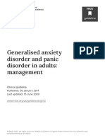 Diretriz para Ansiedade Generalised Anxiety Disorder and Panic Disorder in Adults Management PDF 35109387756997