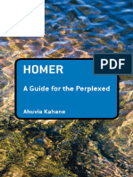 Ahuvia Kahane - Homer. A Guide For The Perplexed