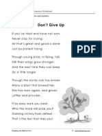 Dont Give Up