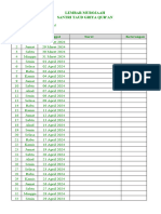 PDF Lembar Murajaah Mandiri Tutor PKBM GQ