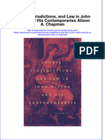 Textbook Ebook Courts Jurisdictions and Law in John Milton and His Contemporaries Alison A Chapman All Chapter PDF