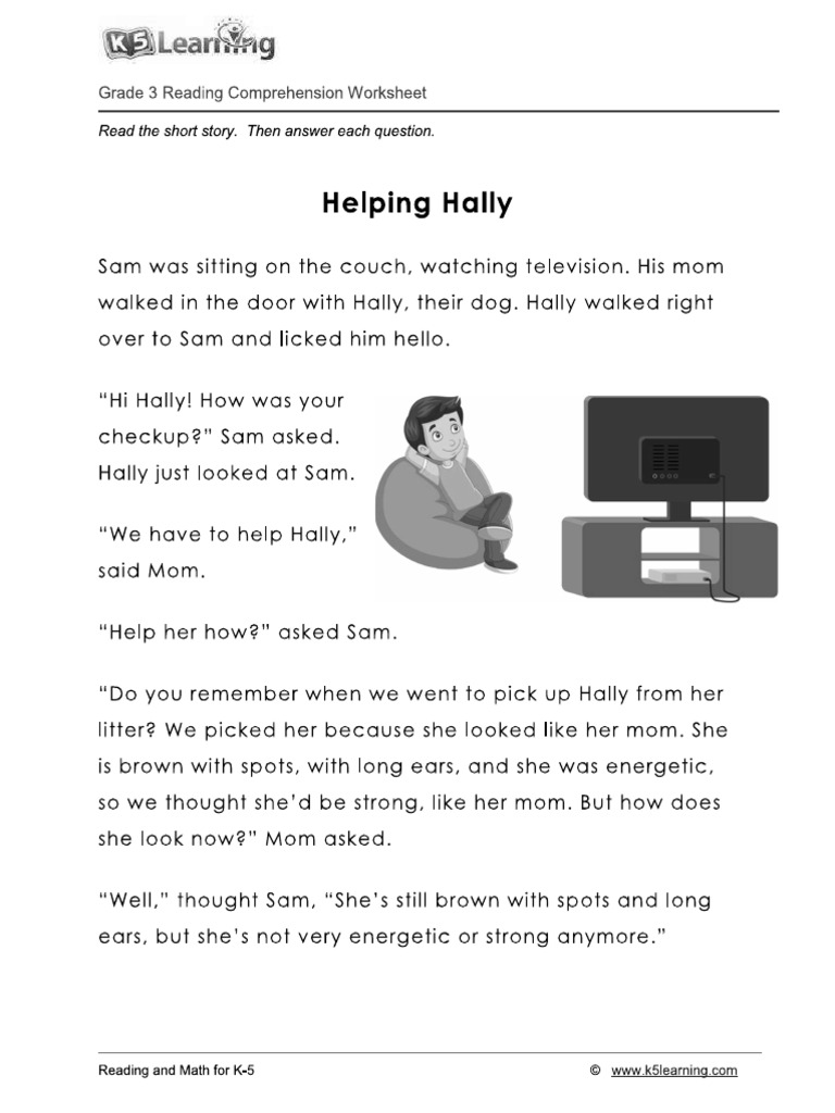 Helping Hally | PDF