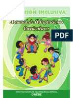 Manual de Adaptaciones Curriculares