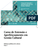 Políticas Públicas de Cultura