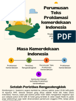 Perumusan Teks Proklamasi Kemerdekaan Indonesia